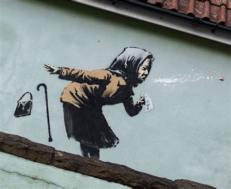 Une Nouvelle œuvre De Banksy Apparaît à Bristol Arts In The City