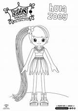 Betty Spaghetti Coloring Pages Books Choose Board sketch template