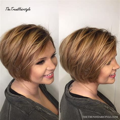 Curled Bob Hairstyles For Full Round Faces 60 Best