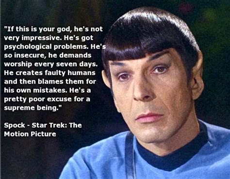 Atheist Memes Spock If This Is Your God
