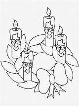 Adviento Coronas Pintar Colorat Imagen Craciun Ornamente Candele Catequesis Advent Sauvage27 Planse Montar Educar Candles Jesús Vedi sketch template