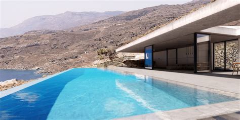 greek homes contemporary property  greece  architect