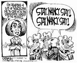 Pelosi Cartoon Nancy Cartoons Year Quotes Quotesgram Darkow John sketch template