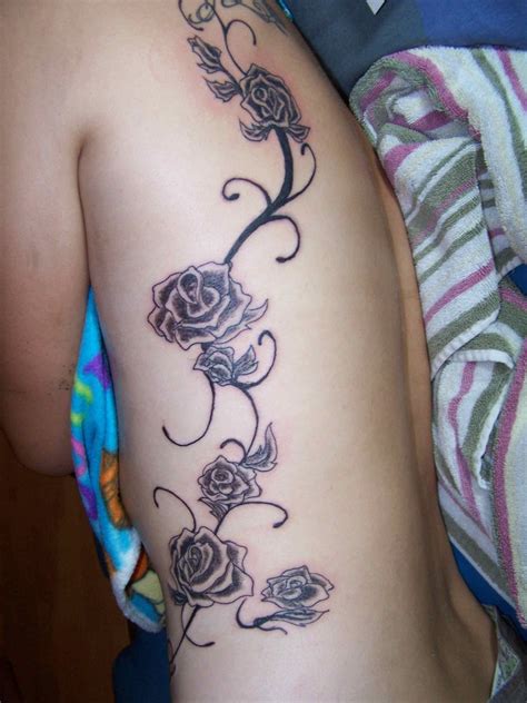 rose vine tattoos   pin rose vine  pinterest