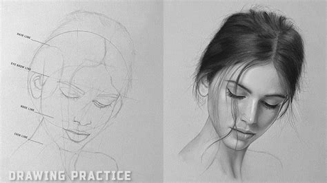 practice drawing loomis method youtube