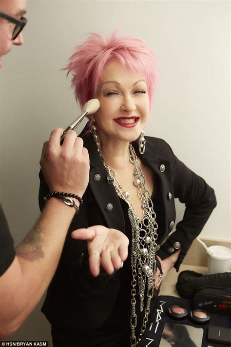cyndi lauper launches an fashion line exclusive to hsn daily mail online