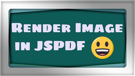 jspdf tutorial   render images   documents  jspdf
