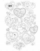 Coloring Pages Mary Engelbreit Valentine Valentines Printable Dog Print Embroidery Click Hearts Colouring Printables Sheets Birthday Patterns Color Hand Adult sketch template