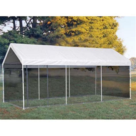 shelterlogic    ft  purpose canopy  screen kit backyard canopy patio canopy