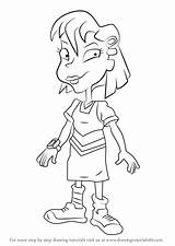 Taffy Rugrats Draw Step sketch template