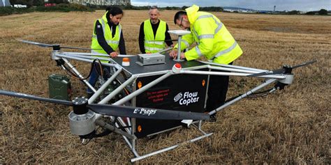 scottish company invents  hydraulic motor heavy lift drone