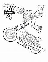 Toy Story Duke Caboom Coloring Pages Printable Kids sketch template