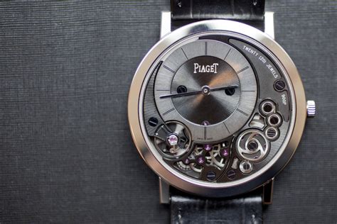 exclusive introducing  piaget altiplano mm p  thinnest mechanical