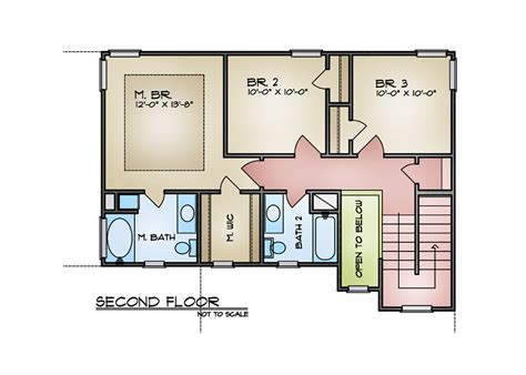 craftsman house plan   bedrooms   baths plan