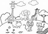 Coloring Playground Pages Scenery Drawing Scene Paradise Step Mountain Farm Kids Equipment Color Printable Cartoon Animal Getdrawings Crime Draw Getcolorings sketch template