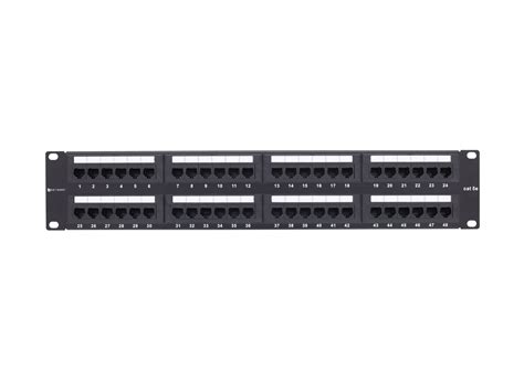cate patch panel  port  rack mount  cables