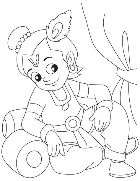 adult coloring pages lord krishna coloring pages