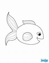 Poisson Avril Souriant Coloriages sketch template