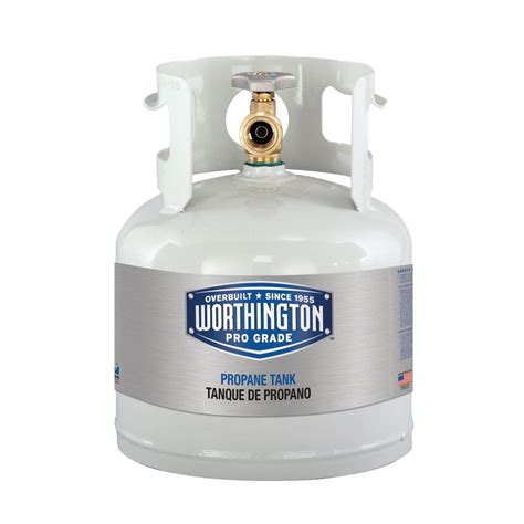worthington pro grade  lb empty propane tank   home depot
