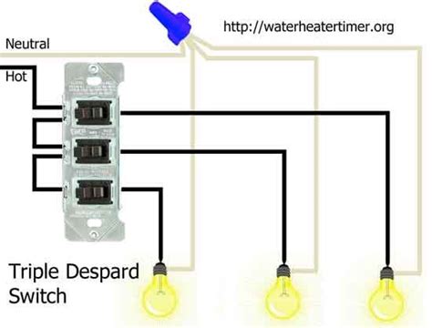 triple despard switches diy electrical home electrical wiring basic electrical wiring