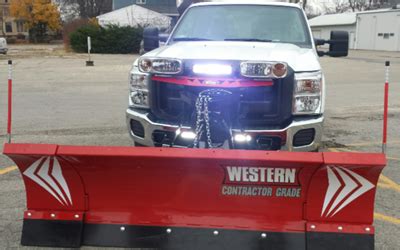 led snow plow lights enhance safety lighting  snow plows  provide  illumination