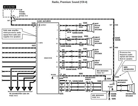 ford  radio wiring diagram   luxury awesome