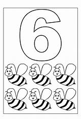 Number Coloring Worksheets Printable Worksheet Preschool Tracing Worksheeto Via sketch template