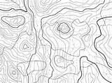 Map Topography Topographic Contour Lines Topographical Mountain Pattern Vector Abstract Choose Board sketch template