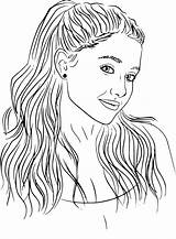 Ariana Fille sketch template