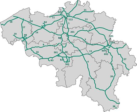 liste der autobahnen  belgien wikiwand