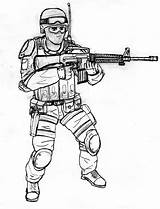 Soldado Soldados Undefined Exercito Wwe sketch template