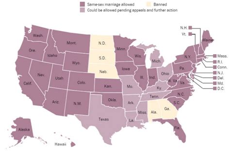 The March Of Same Sex Marriage In One Map Newscut