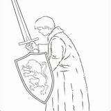 Narnia Chronicles Edmund Pevensie Guardian sketch template