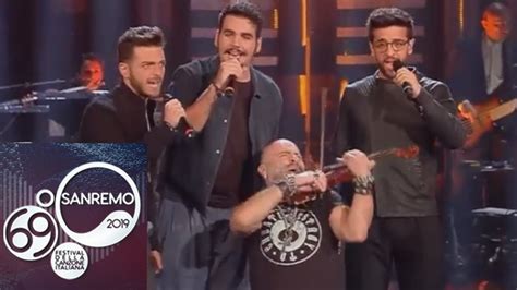 Sanremo 2019 Il Volo Con Alessandro Quarta Canta Musica Che Resta