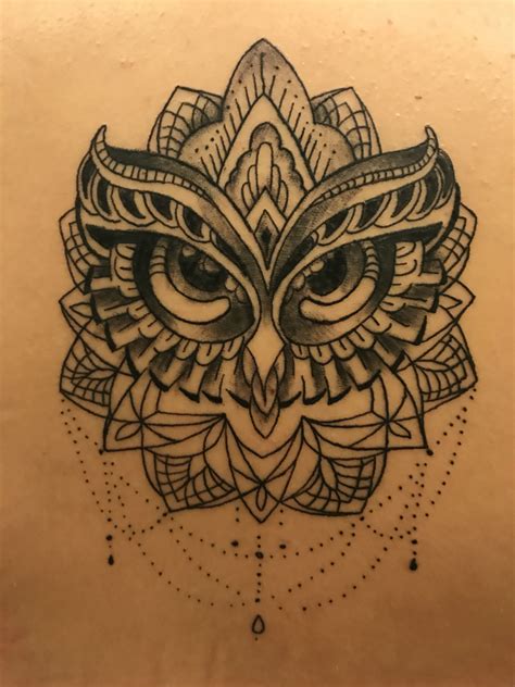 owl mandala tattoo owl tattoo design owl tattoo owl foot tattoos
