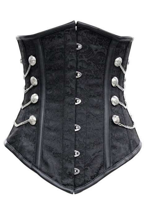 Corselet Dear Lover Steampunk Corset Waist Trainer Hot Sell Noble Black