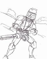 Clone Trooper Commander Cody Troopers Educative Educativeprintable Commando Gunship Malvorlagen sketch template