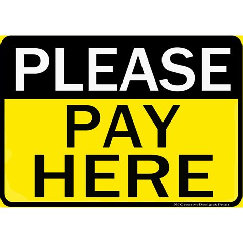 pay   laminated signage shopee philippines