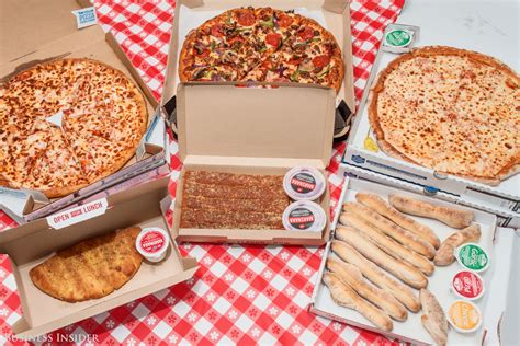 We Taste Tested Pizzas From Papa John S Pizza Hut And Domino S — Here