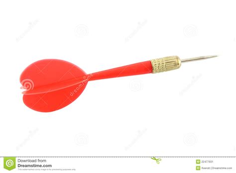 red dart stock image image  goal dart performance