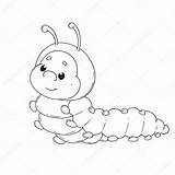 Bruchi Bruco Verme Cartoni Animati Worm sketch template