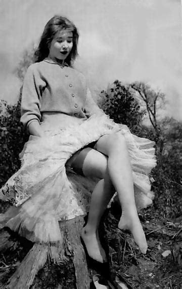 1960s Ladies Loved Flashing Stocking Tops Iii 29 Pics