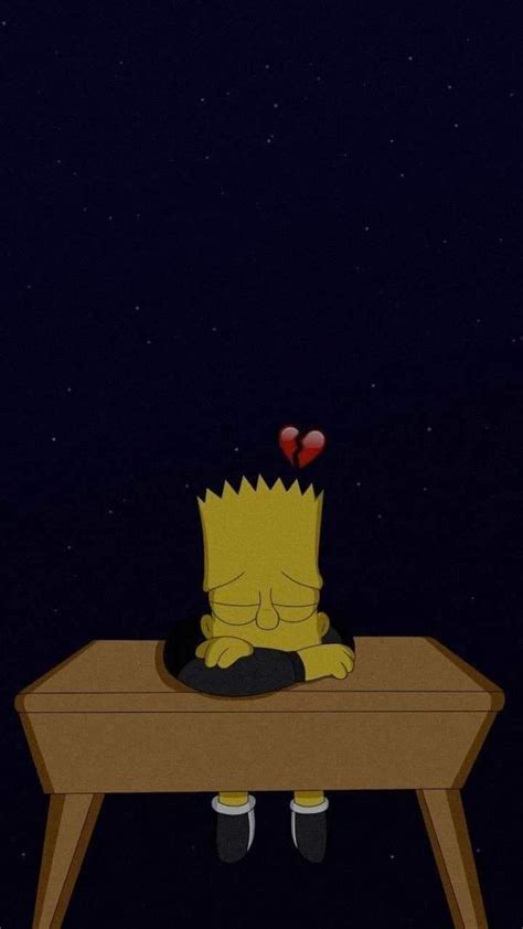 Bart Simpson Sad Wallpapers Wallpaper Cave