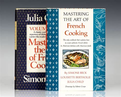 mastering  art  french cooking julia child  edition signed