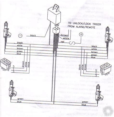 da daewoo matiz central locking wiring diagram