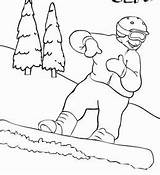 Snowboard Coloring Rainier Mount Pages sketch template