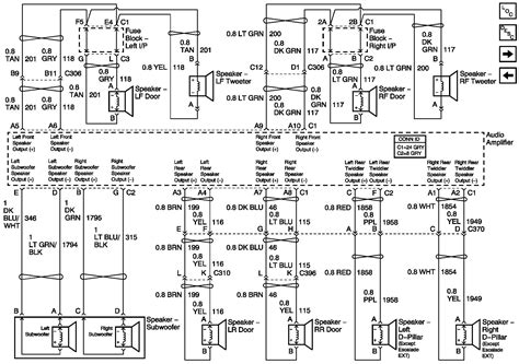 unique chrysler infinity amp wiring diagram car  chevy silverado  chevy silverado