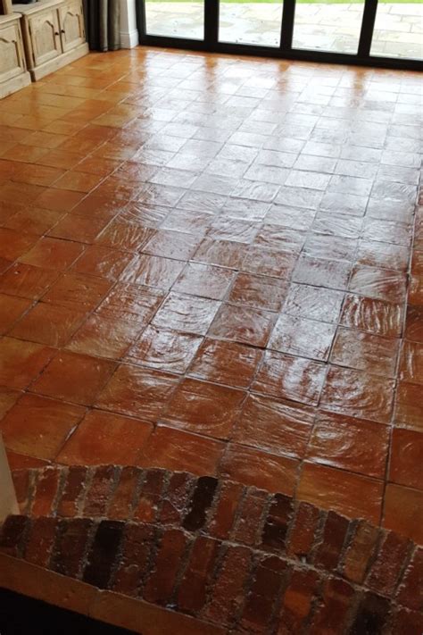 Cleaning A 90m2 Spanish Terracotta Tiled Kitchen Floor In