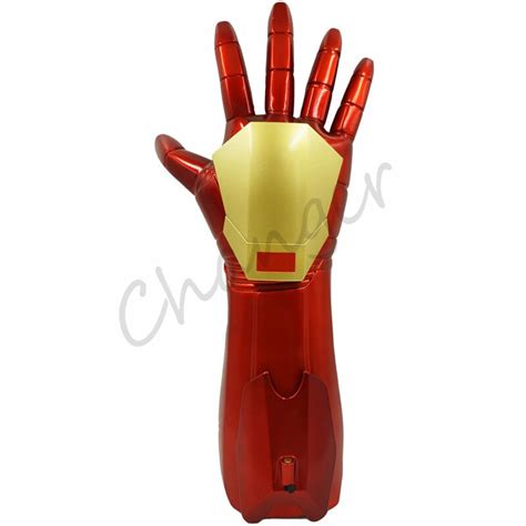 iron man  glove wearable launch laser light cosplay props