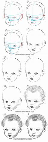 Babys Drawinghowtodraw Babies Colorings Paintingvalley sketch template